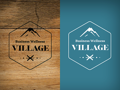 Village logo branding logo