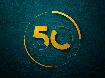 50th anniversary logo