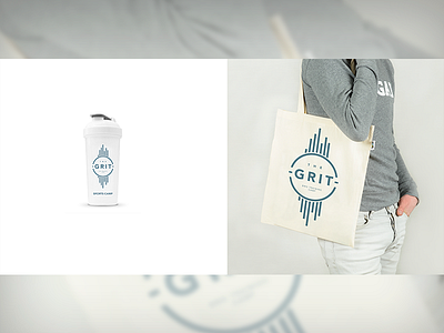 The Grit art direction branding graphic design logo design visual identity