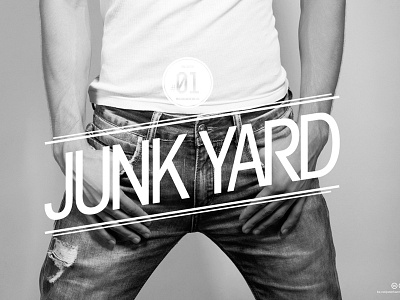 Junkyard art direction creative letterpress type art typography