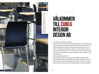 Cubea1 ad agency art direction catalog editorial furniture magazine print