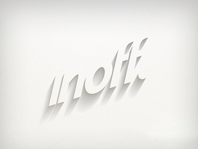 inoff logo design type art typography visual identity