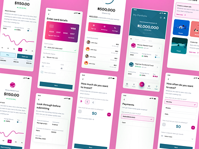 FinTech App - Savings, Investment & crypto