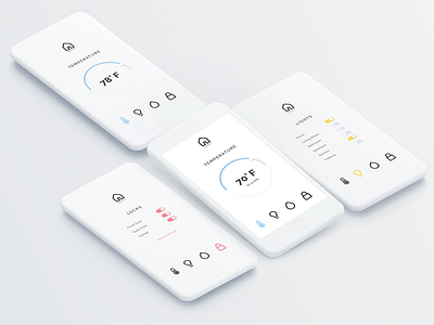 Daily UI #021 Home Monitoring Dashboard daily ui dashboard home monitor ui design uiux user interface ux design