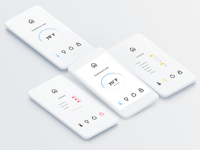 Daily UI #021 Home Monitoring Dashboard