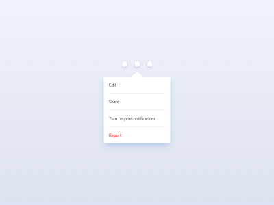 Daily UI #027 Drop Down