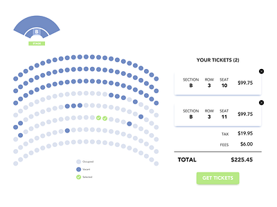 Daily UI #029 Map, Daily UI #30 Pricing daily ui map seating chart ui design uiux user interface ux design