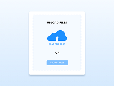 Daily UI #031 File Upload cloud daily ui file upload ui design uiux user interface ux design