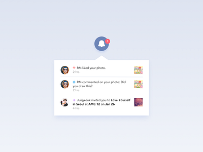 Daily UI #047 Activity Feed