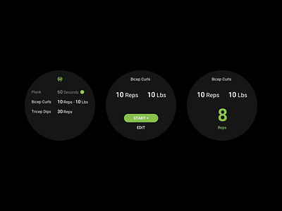 Daily UI #062 Workout of the Day