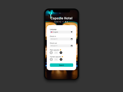 Daily UI #67 Hotel Booking