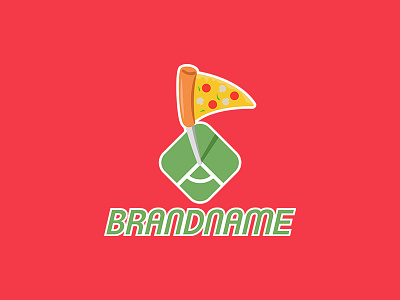 Pizza Logo branding design logo pizza vector