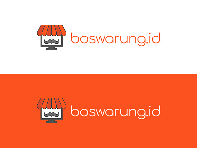 Boswarung.id's Logo branding design logo logo design simple start up startup