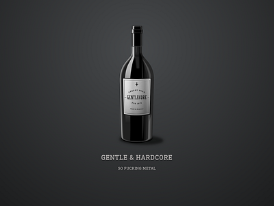 Gentlecore Wine Bottle