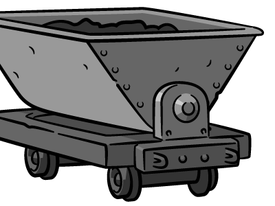 Rail Cart cart illustration rail vector