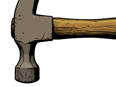 Hammer hammer illustration vector