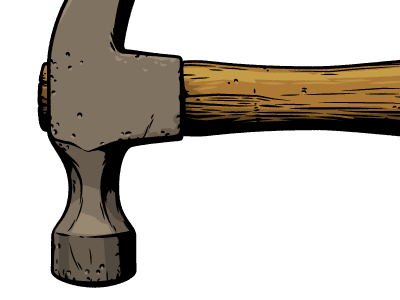 Hammer by Mark Gervais on Dribbble