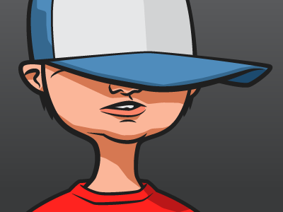 Kid hat illustration kid vector