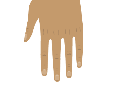 Fingers fingers hand illustration vector