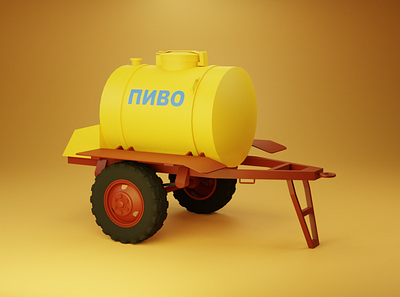 Beer cart blender3d lesson test