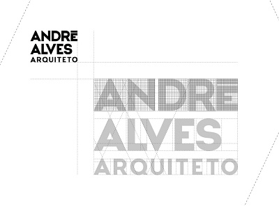 André Alves Architect architect architecture architecture logo brand brand identity branding design graphicdesign lettering logo logotype