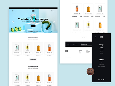 Drink Drink (E-Commerce) app ui design drinks e commerce figma ui