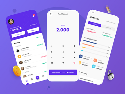 Splita app ui design bill dashboard design figma finance product splitting uiux ux