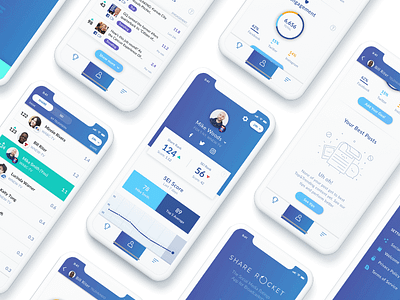 Share Rocket App by ejik on Dribbble