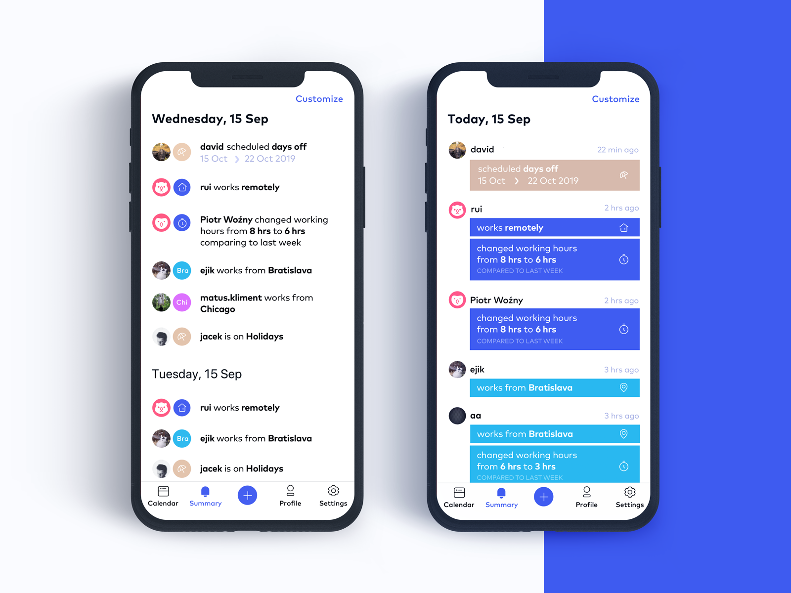 Take on Notifications by ejik on Dribbble