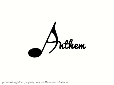 Anthem Logo Concept branding concept corporate identity logomark logos