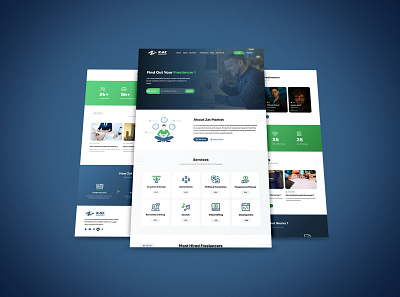 Zat Market design freelancers illustration minimal ui uidesign uiux user interface design تجربة المستخدم تصميم عمل حر مواقع واجهة المستخدم