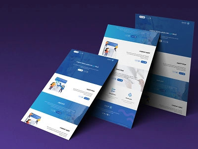 Freezer Landing Page air branding conditioning design illustration landing minimal page ui uidesign uiux user interface design تصميم صفحات مواقع هبوط واجهة المستخدم