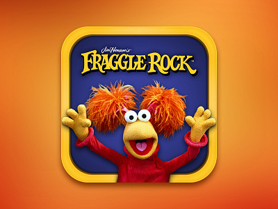 Fraggle Rock Icon - Puppet Version design fraggle icon ios ipad iphone photoshop puppet rock
