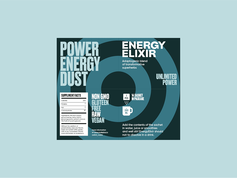 Energy Elixir by Sergey Ryadovoy on Dribbble