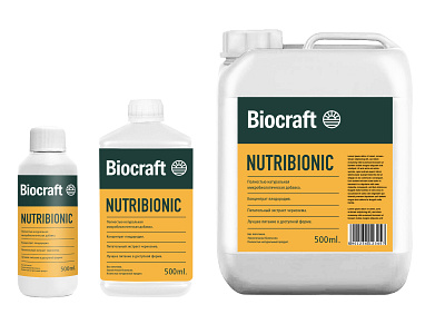 Biocraft branding design identity logo packaging typography