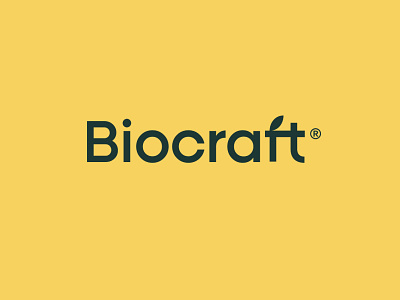 Biocraft Logo leaf leave logo logotype type