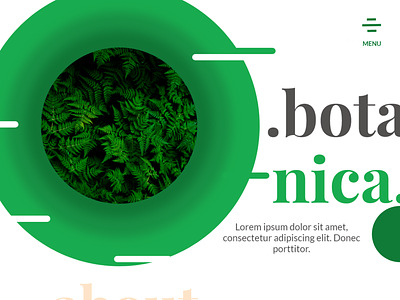 Botanica uidesign ux web design