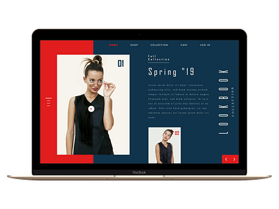 Lookbook 19 creative agency ecommerce fashion ui uidesign ux web design website