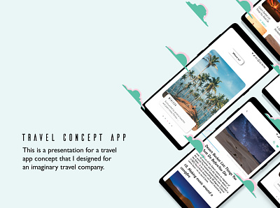 Travel App (UX) app app design creative flat illustration traveling typography ui ui ux uiux ux uxdesign