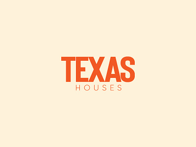 Texas Houses - tiny houses builders branding design fedex geometric hidden home house logo logotype simple