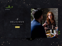 Gourmand - Split Showcase website showcase web cuisine creative split blog webdesig restaurant typography modern food blog food open table theme branding graphicdesign ui ux wordpress