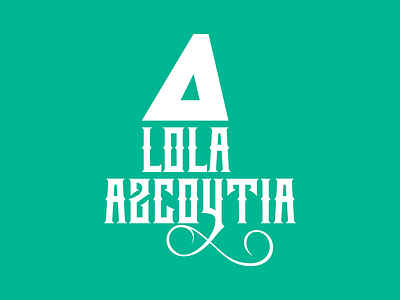 Lola Azcoytia logotipo 2 brand logo