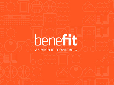 Benefit - A New Office Life branding design flat logo minimal typography