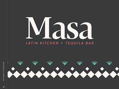 Masa Brand Identity brand brand identity branding creative direction design graphic design restaurant