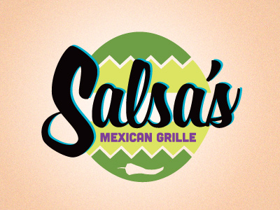 Salsa Identity, Color identity logo script