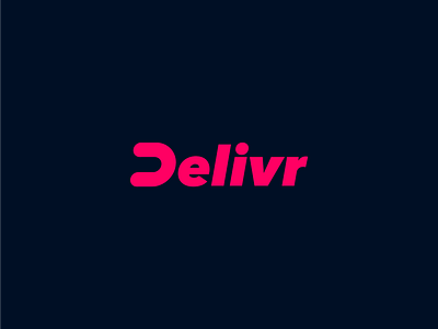 Delivr Branding branding delivery app foodapp icon app icon ui illustration logo logodesign mockup ui web website