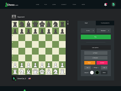 Chess.com Play Page