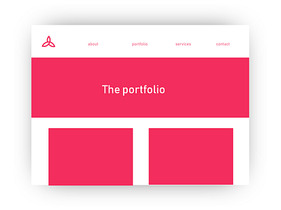 Portfolio art design icon logo ui website