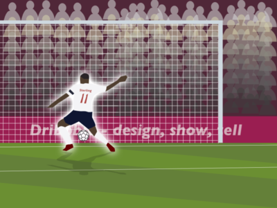 Golazoo app art branding color design england goal icon logo raheem soccer soccer app sterling ui website wembley
