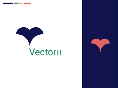 Vectorii Logo Exploration app art azux branding color contest design flat icon illustration logo minimal mockup music pixel soccer ui ux vector website